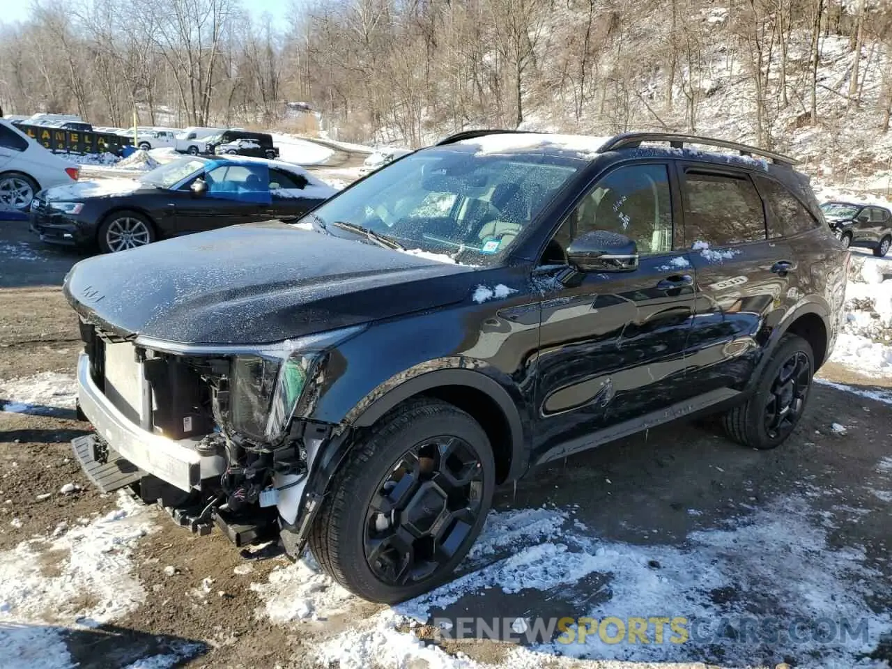 1 Photograph of a damaged car 5XYRHDJF9SG348791 KIA SORENTO 2025