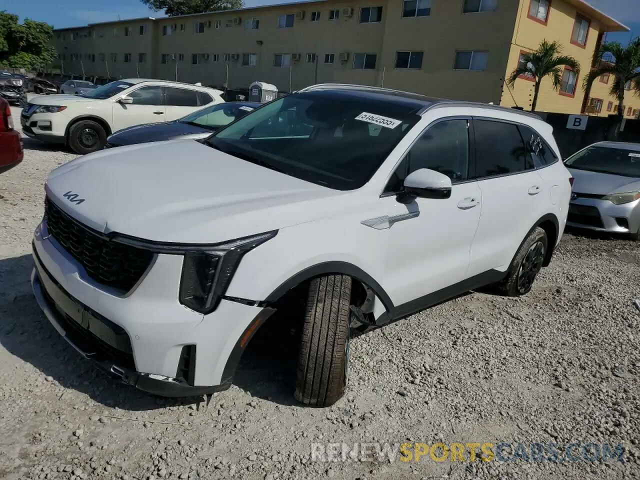 1 Photograph of a damaged car 5XYRL4JC5SG345732 KIA SORENTO 2025