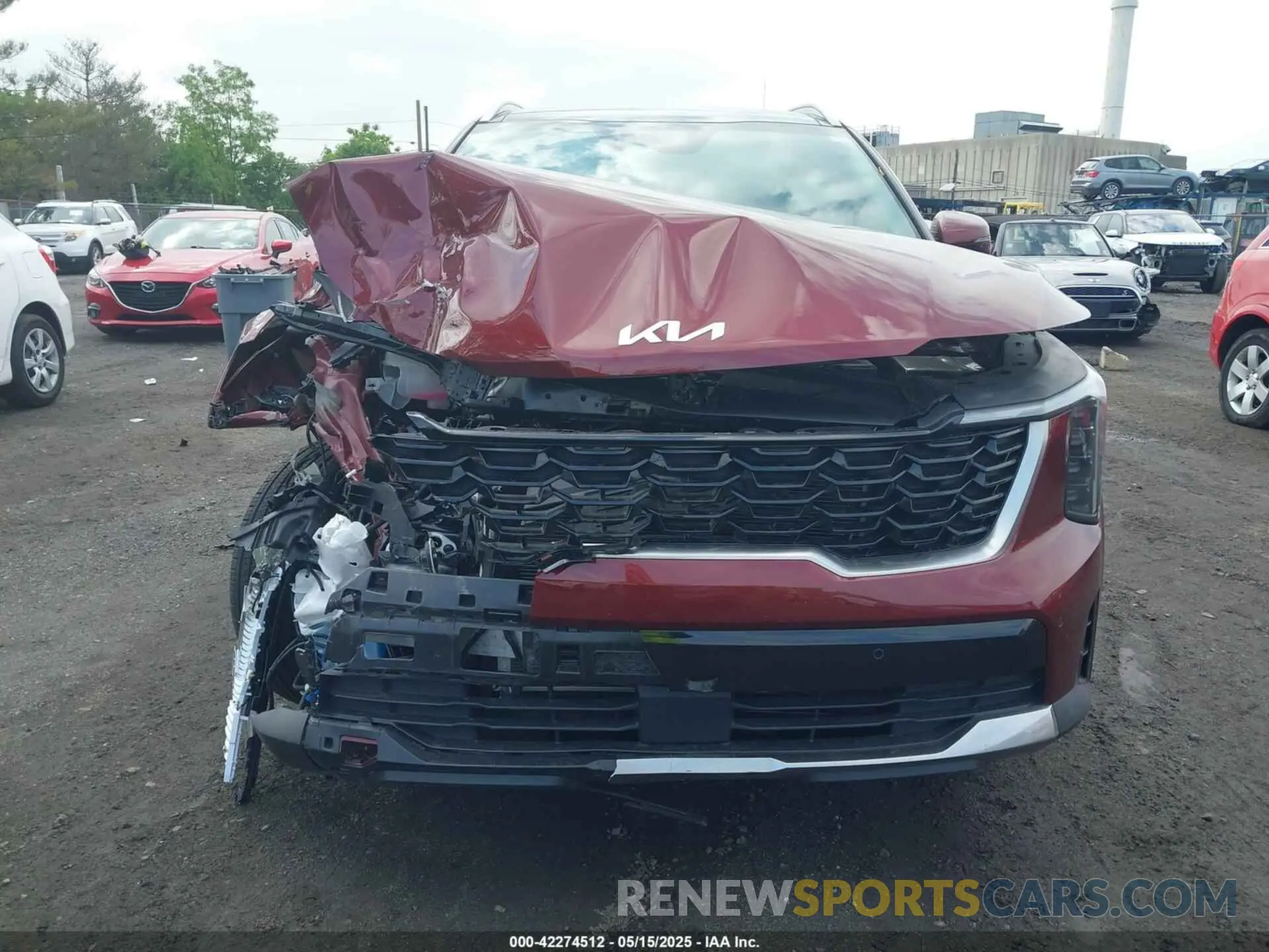 12 Photograph of a damaged car 5XYRL4JC8SG356062 KIA SORENTO 2025