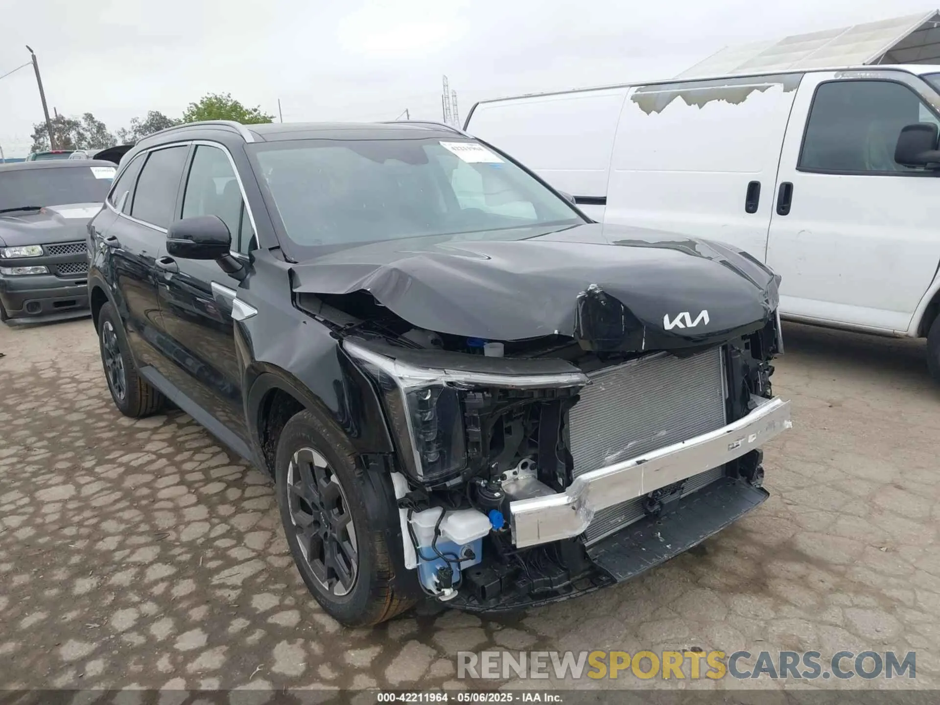1 Photograph of a damaged car 5XYRL4JC9SG342414 KIA SORENTO 2025