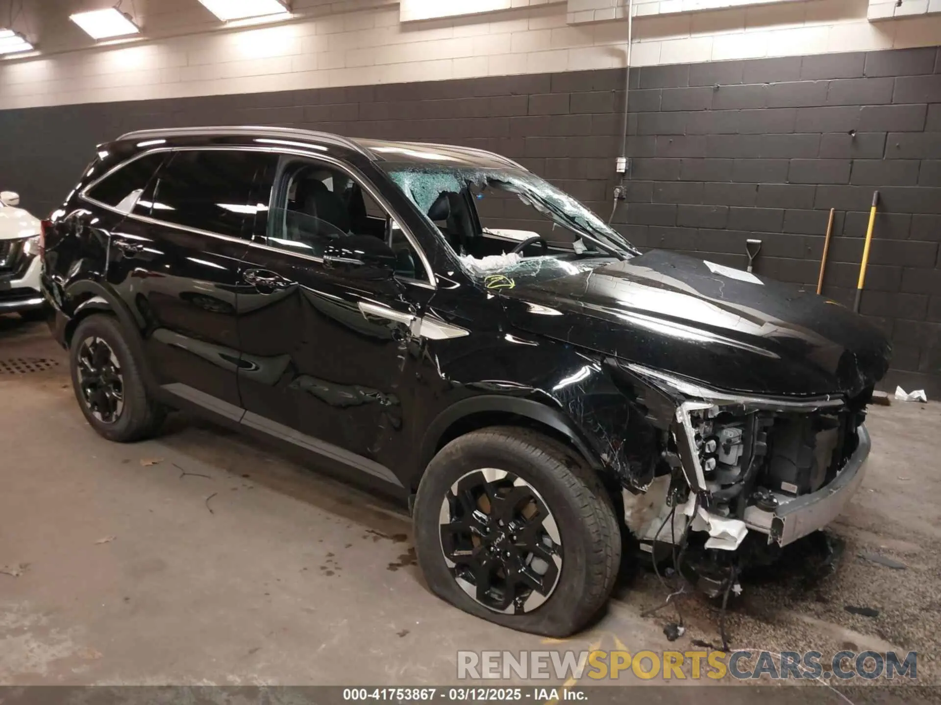1 Photograph of a damaged car 5XYRLDJC0SG333682 KIA SORENTO 2025