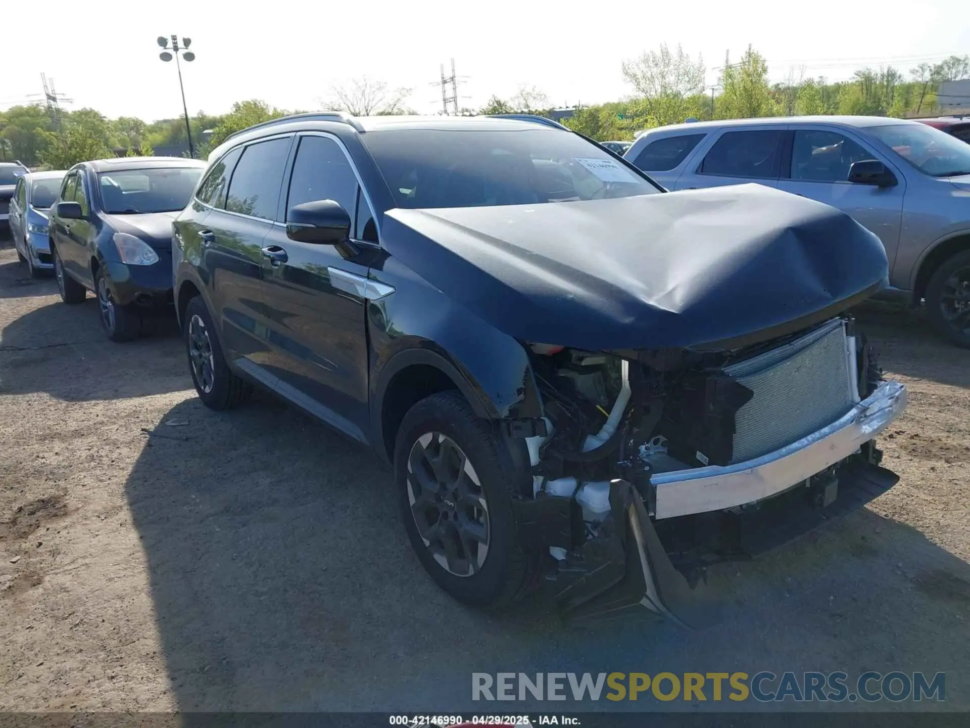 1 Photograph of a damaged car 5XYRLDJC0SG349235 KIA SORENTO 2025