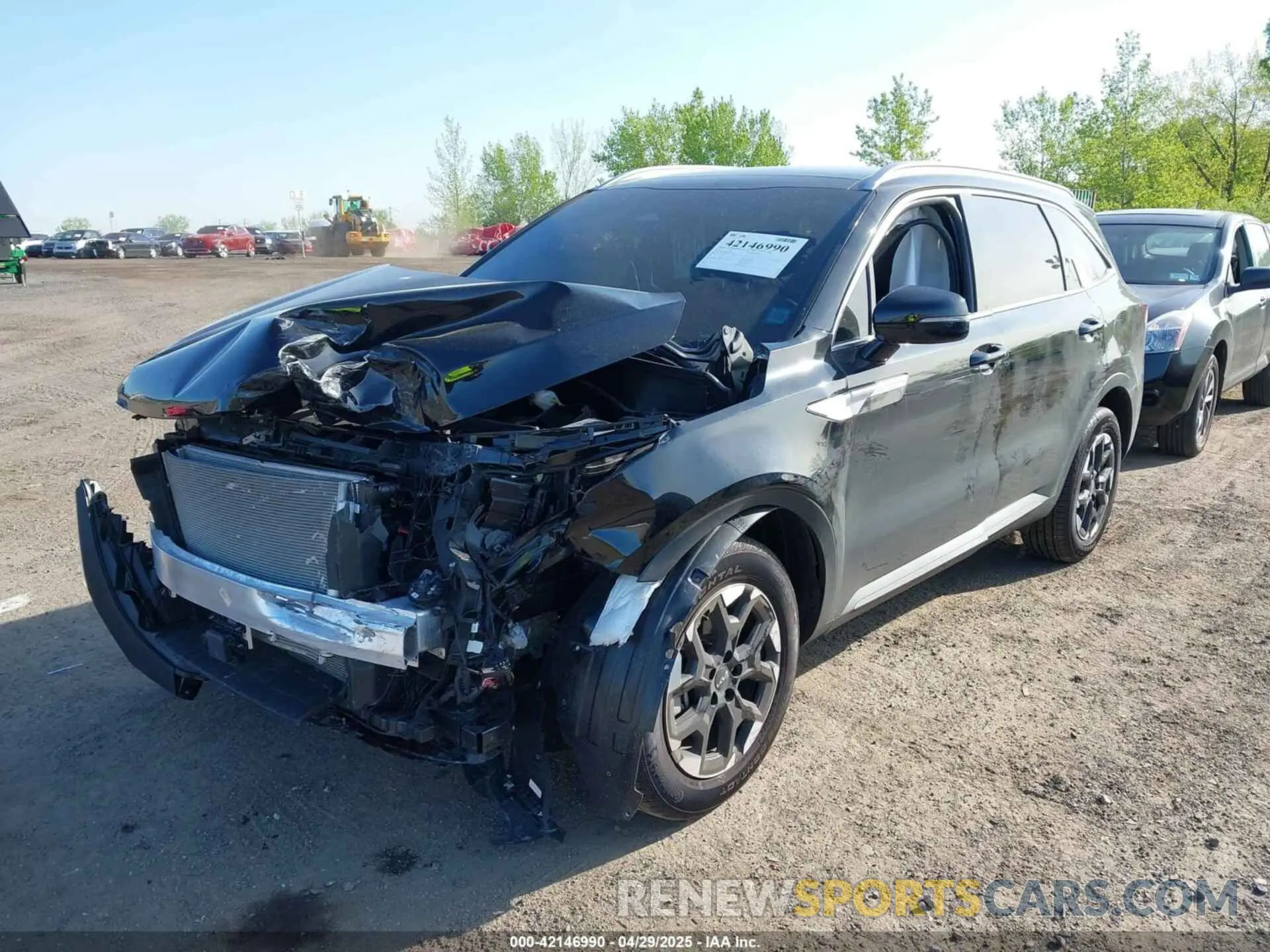 2 Photograph of a damaged car 5XYRLDJC0SG349235 KIA SORENTO 2025