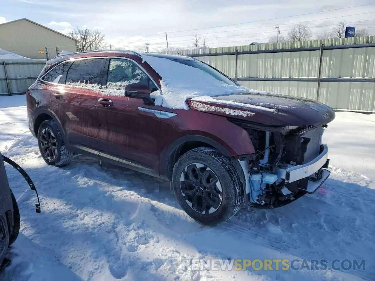 4 Photograph of a damaged car 5XYRLDJC1SG326045 KIA SORENTO 2025