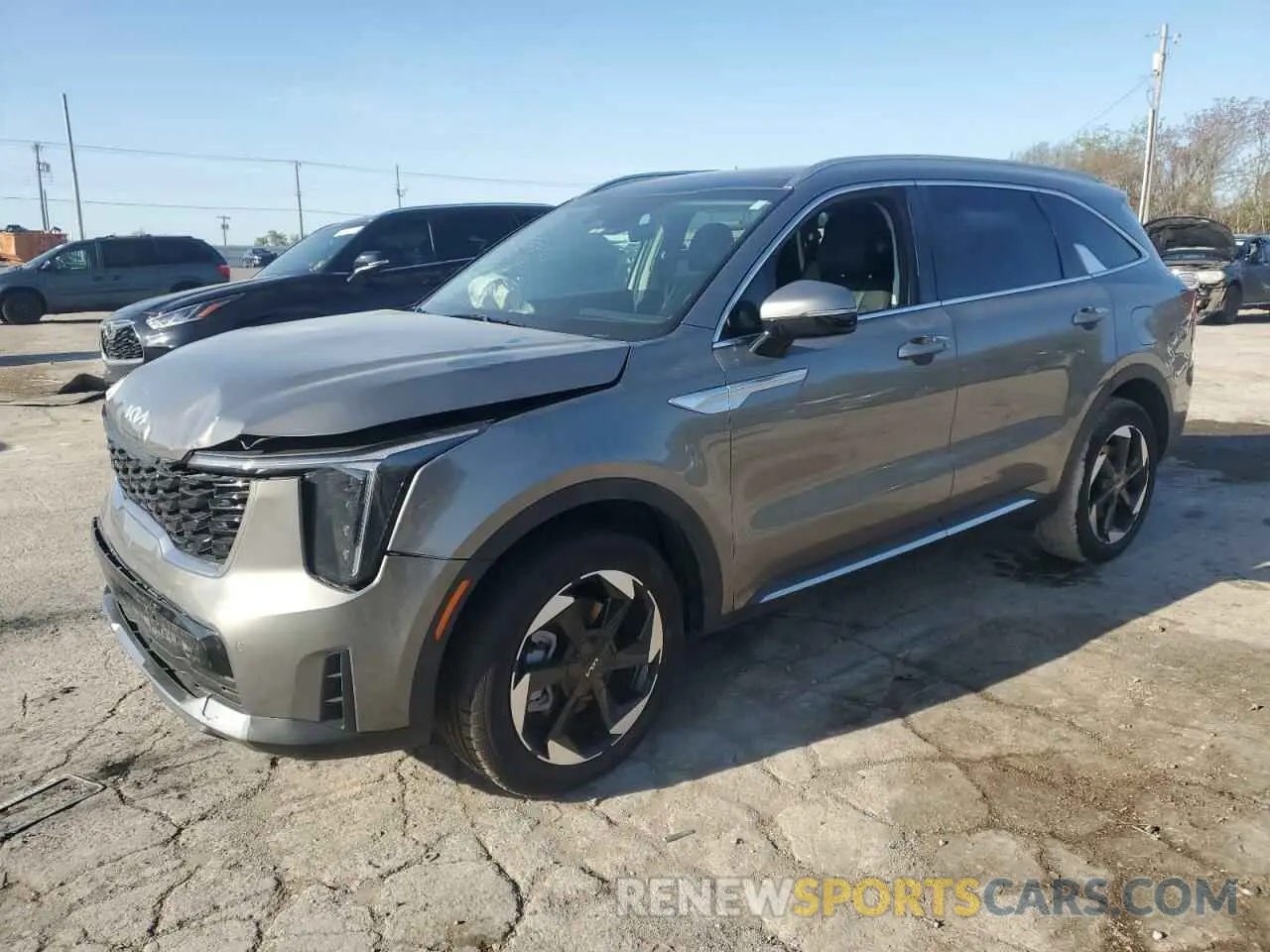 1 Photograph of a damaged car KNDRH4JG0S5287980 KIA SORENTO 2025