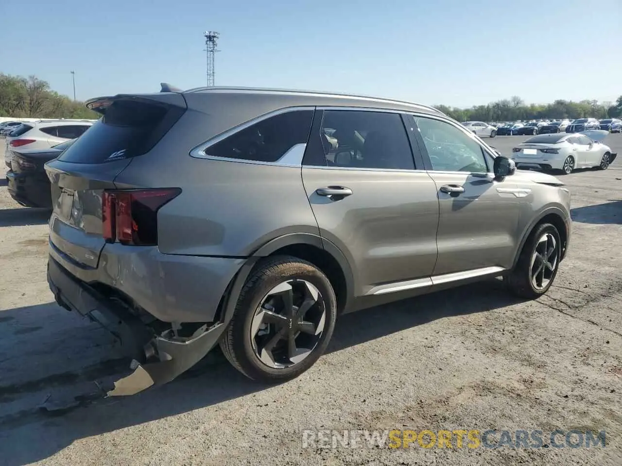 3 Photograph of a damaged car KNDRH4JG0S5287980 KIA SORENTO 2025