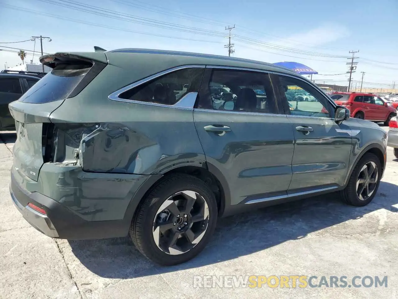 3 Photograph of a damaged car KNDRH4JGXS5302257 KIA SORENTO 2025