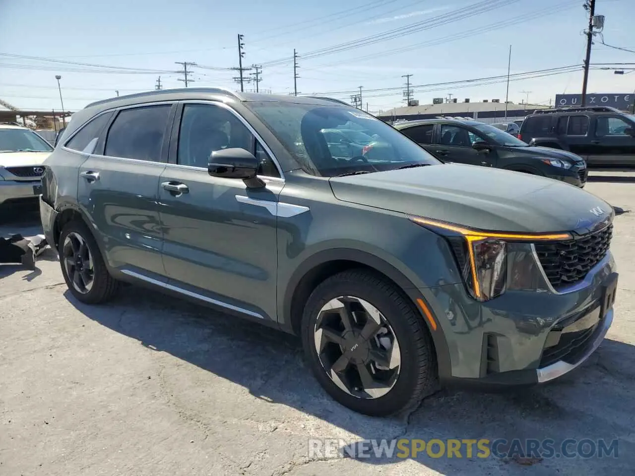 4 Photograph of a damaged car KNDRH4JGXS5302257 KIA SORENTO 2025