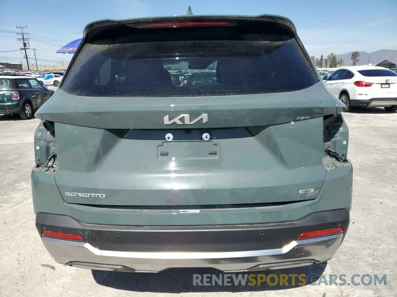 6 Photograph of a damaged car KNDRH4JGXS5302257 KIA SORENTO 2025