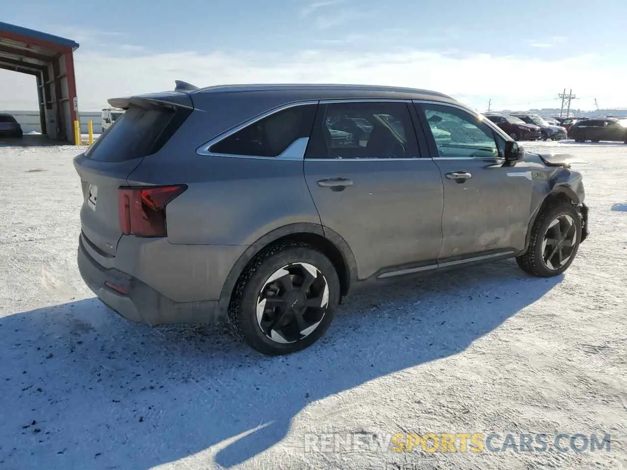 3 Photograph of a damaged car KNDRHDJG5S5339295 KIA SORENTO 2025