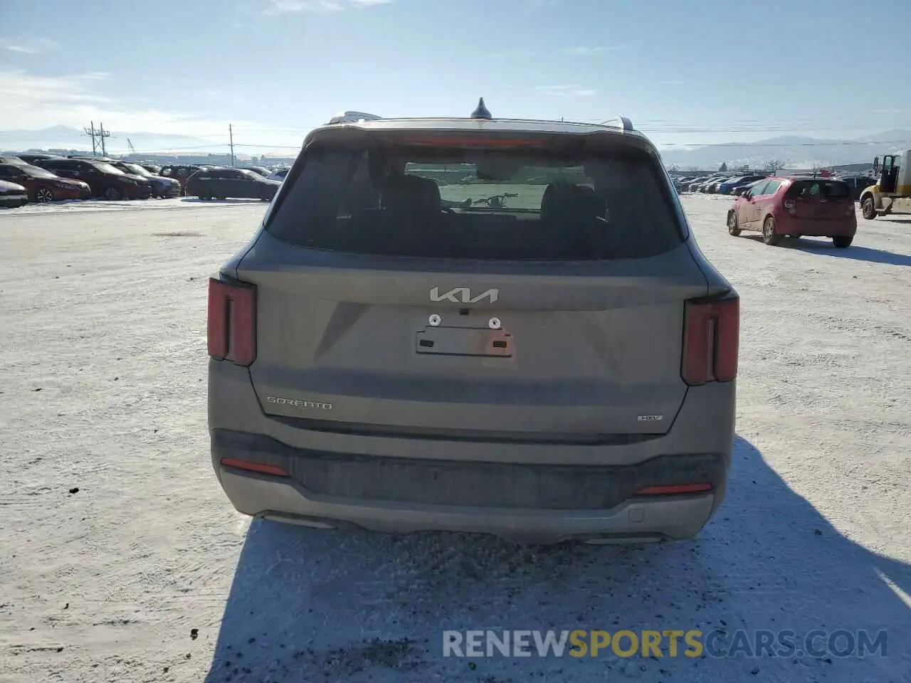 6 Photograph of a damaged car KNDRHDJG5S5339295 KIA SORENTO 2025