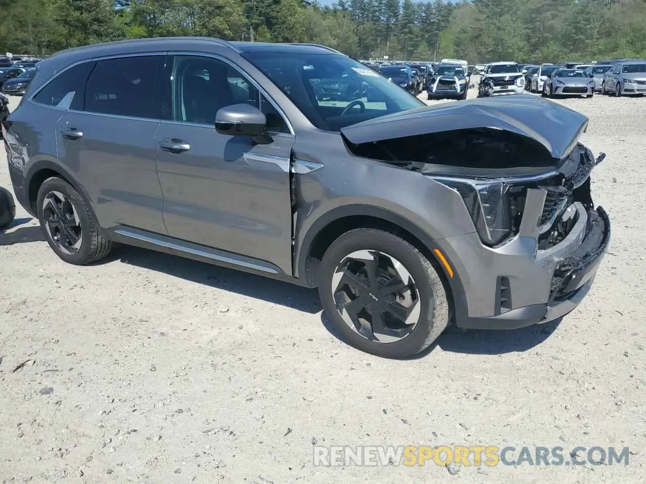 4 Photograph of a damaged car KNDRHDJG7S5287975 KIA SORENTO 2025