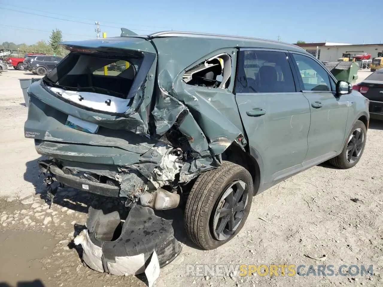 3 Photograph of a damaged car KNDRHDJGXS5321150 KIA SORENTO 2025