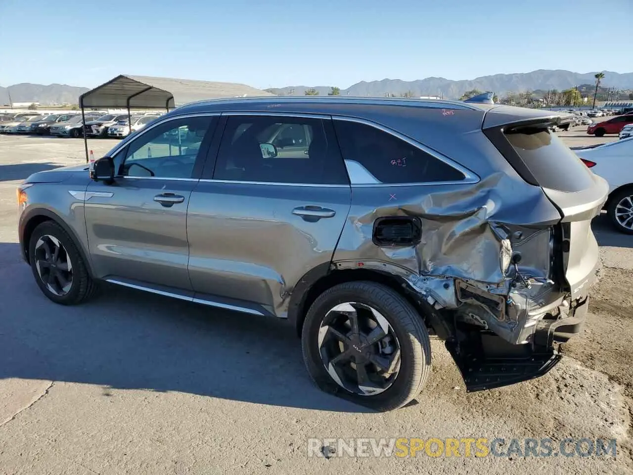 2 Photograph of a damaged car KNDRKDJG0S5333762 KIA SORENTO 2025