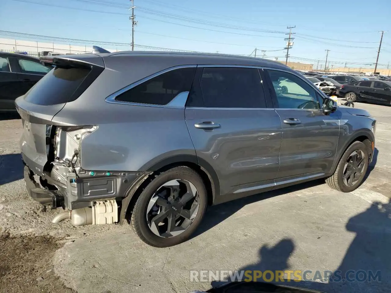 3 Photograph of a damaged car KNDRKDJG0S5333762 KIA SORENTO 2025