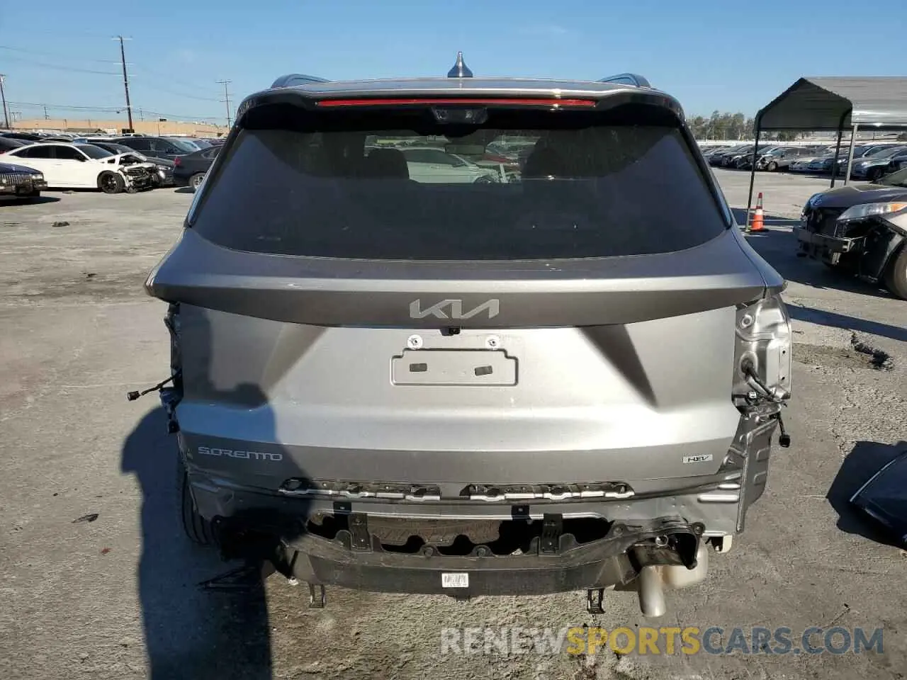6 Photograph of a damaged car KNDRKDJG0S5333762 KIA SORENTO 2025