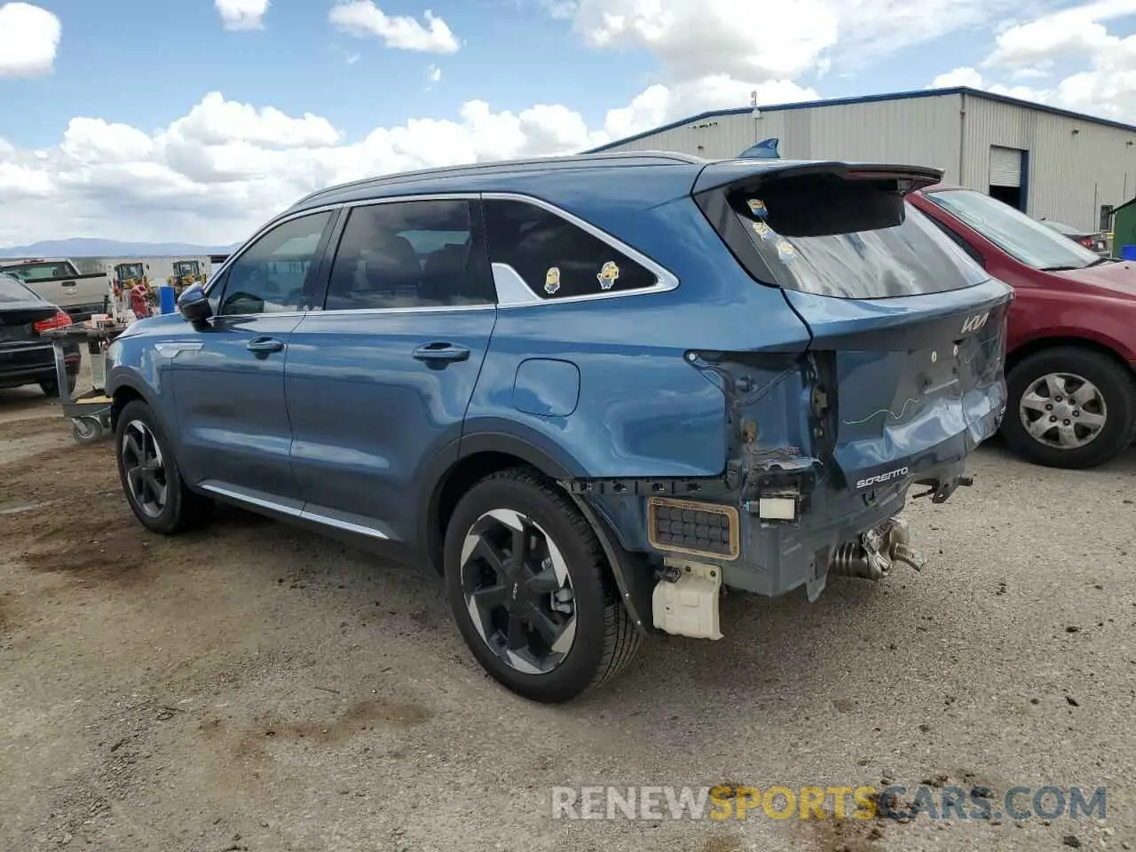 2 Photograph of a damaged car KNDRKDJG1S5305887 KIA SORENTO 2025