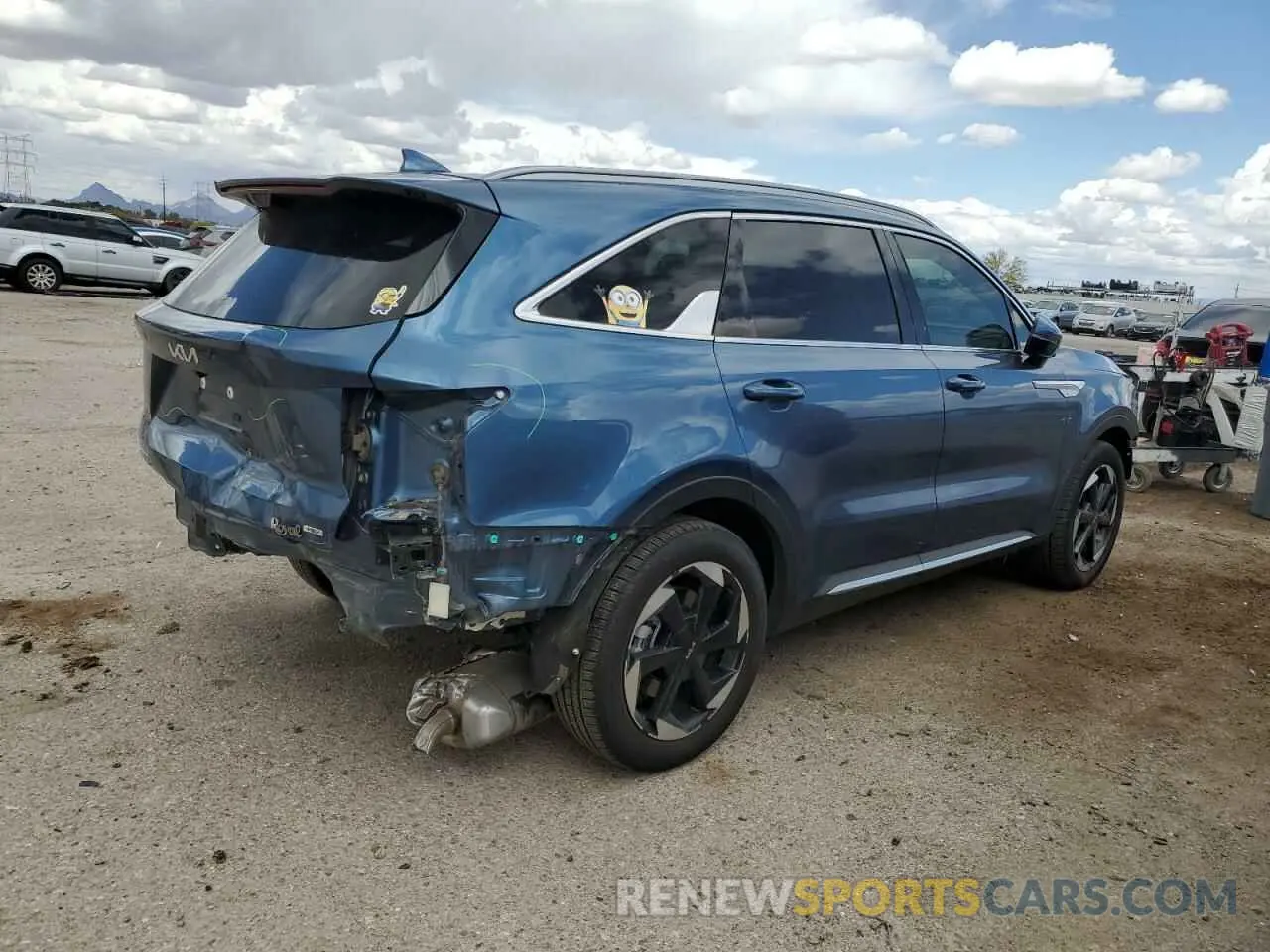 3 Photograph of a damaged car KNDRKDJG1S5305887 KIA SORENTO 2025