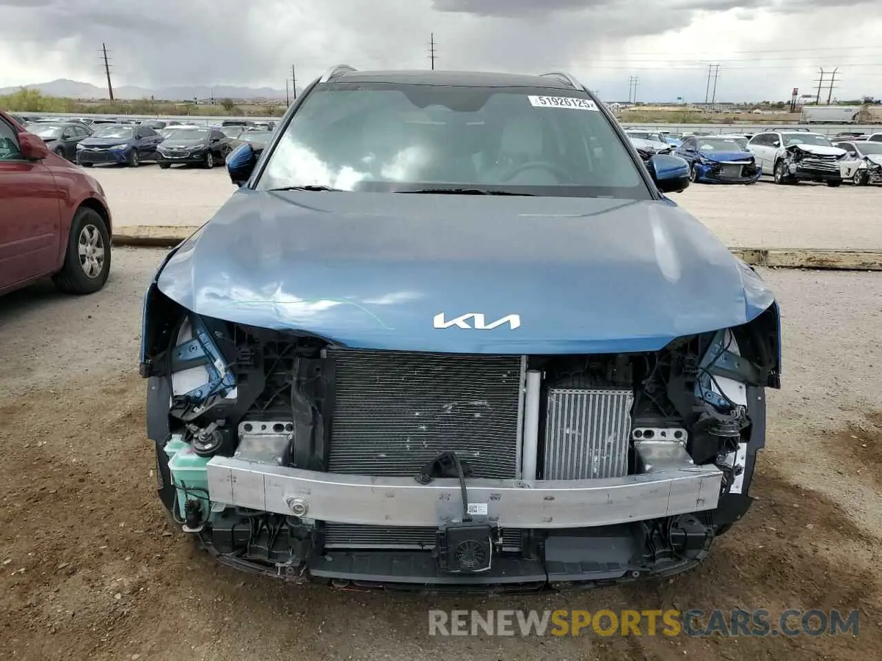 5 Photograph of a damaged car KNDRKDJG1S5305887 KIA SORENTO 2025