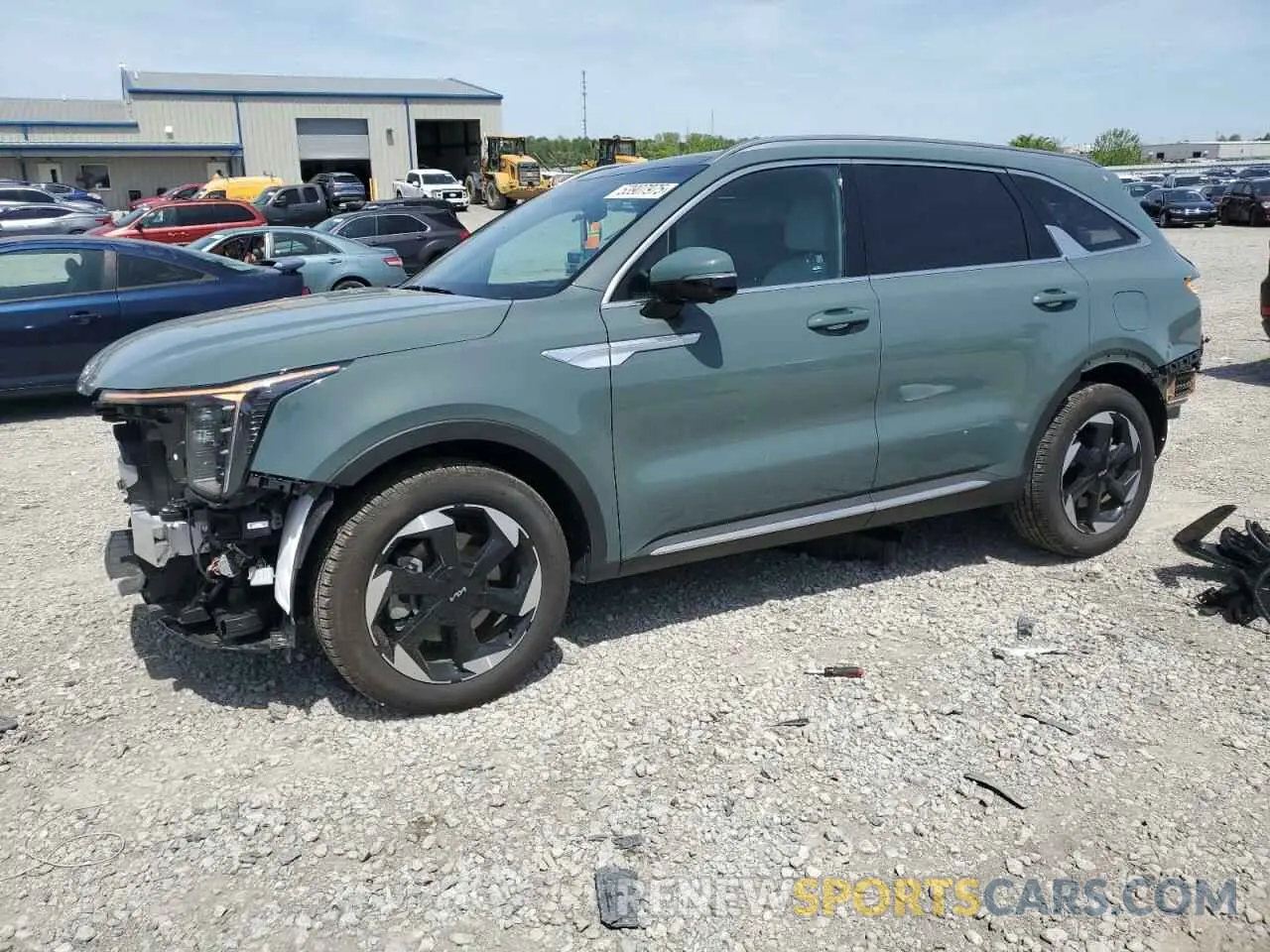 1 Photograph of a damaged car KNDRKDJG6S5323043 KIA SORENTO 2025
