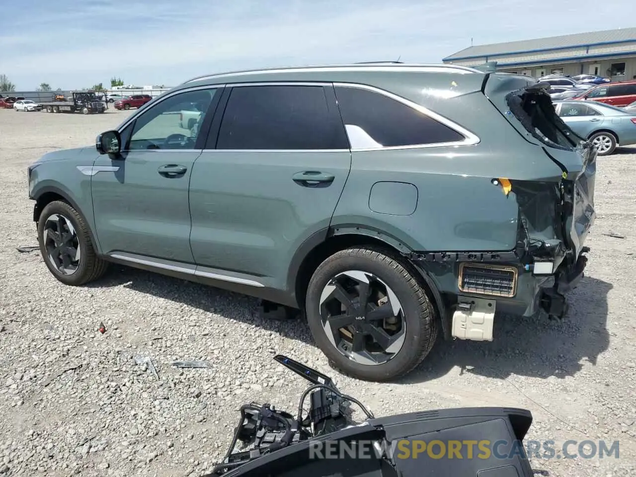 2 Photograph of a damaged car KNDRKDJG6S5323043 KIA SORENTO 2025