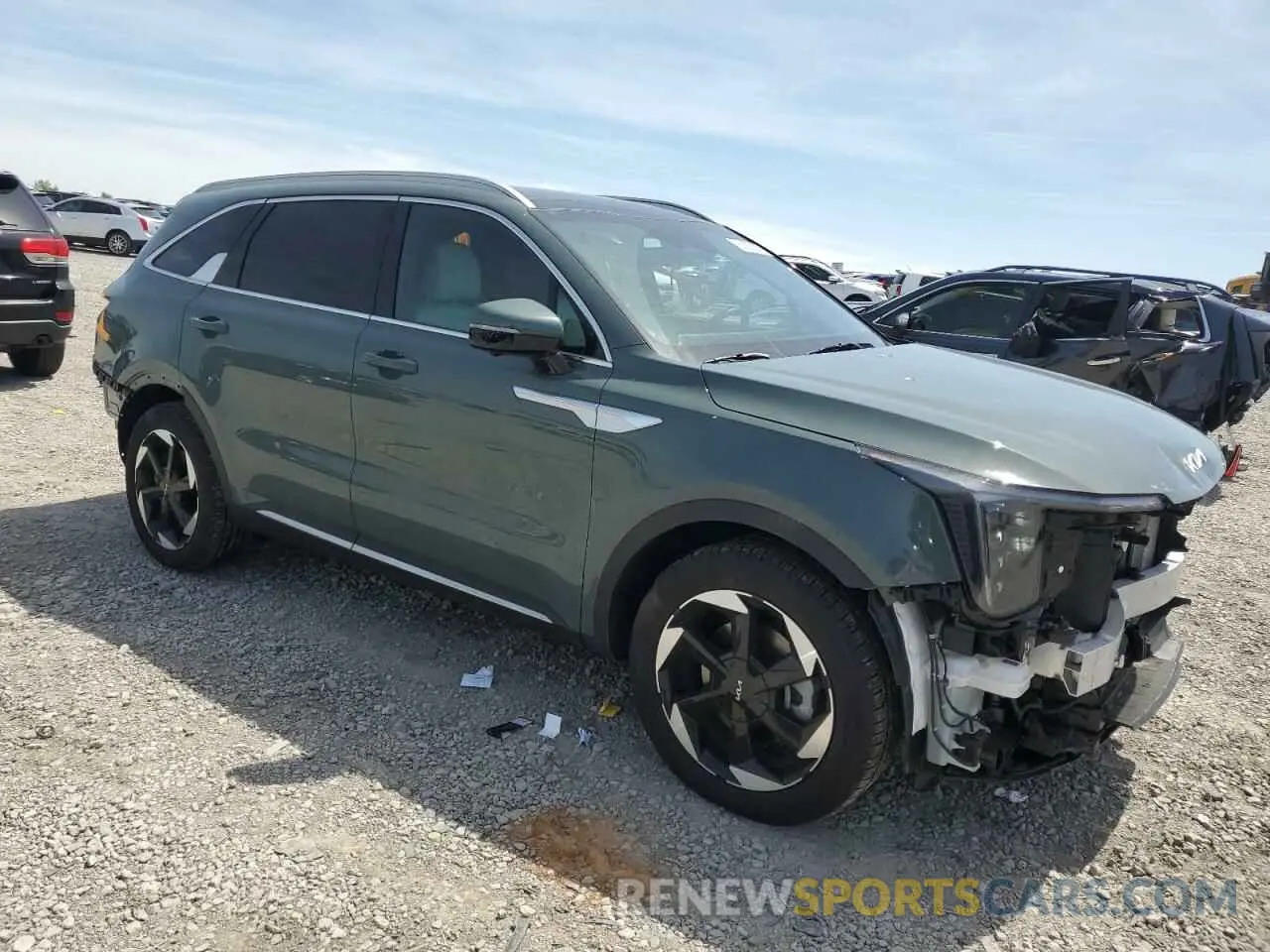 4 Photograph of a damaged car KNDRKDJG6S5323043 KIA SORENTO 2025