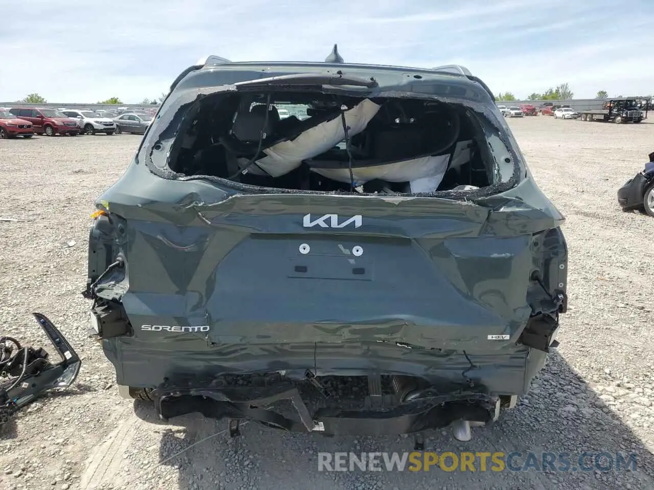 6 Photograph of a damaged car KNDRKDJG6S5323043 KIA SORENTO 2025