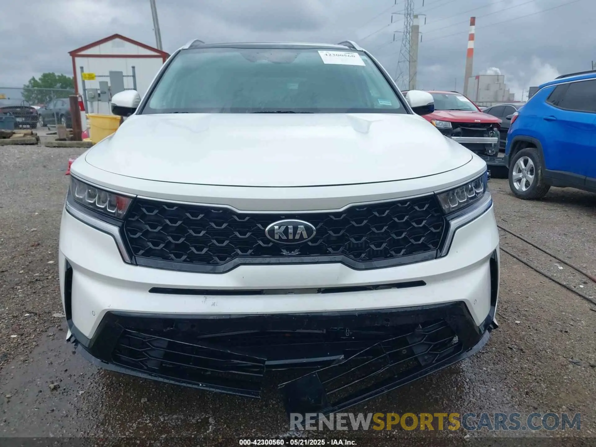 13 Photograph of a damaged car KNDRH4LG8M5035166 KIA SORENTO HYBRID 2021