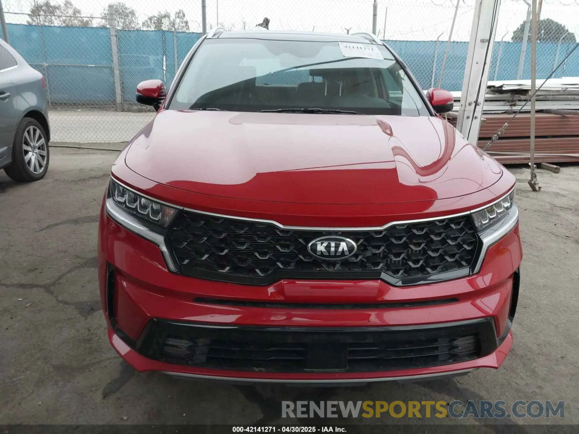 12 Photograph of a damaged car KNDRH4LGXM5033337 KIA SORENTO HYBRID 2021