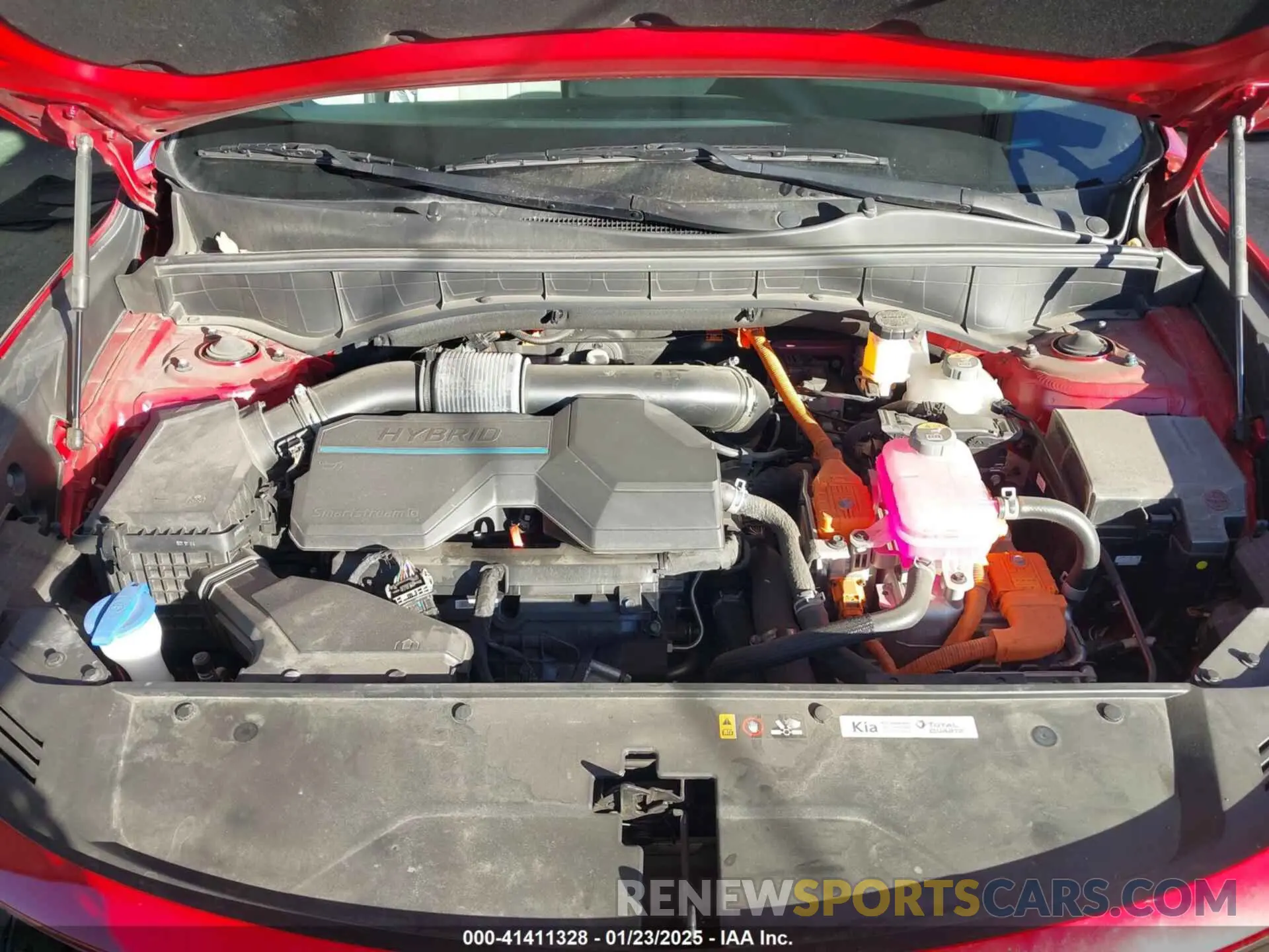 10 Photograph of a damaged car KNDRG4LG2N5092824 KIA SORENTO HYBRID 2022