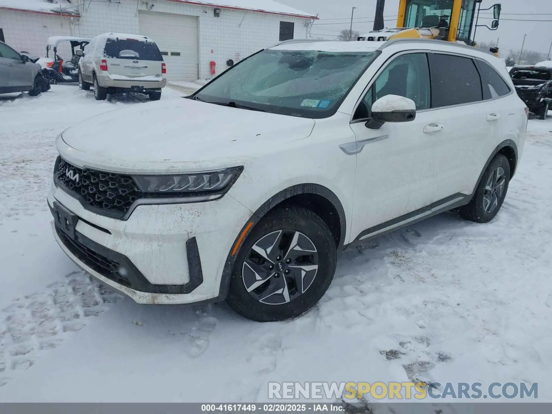 2 Photograph of a damaged car KNDRG4LG4N5102155 KIA SORENTO HYBRID 2022