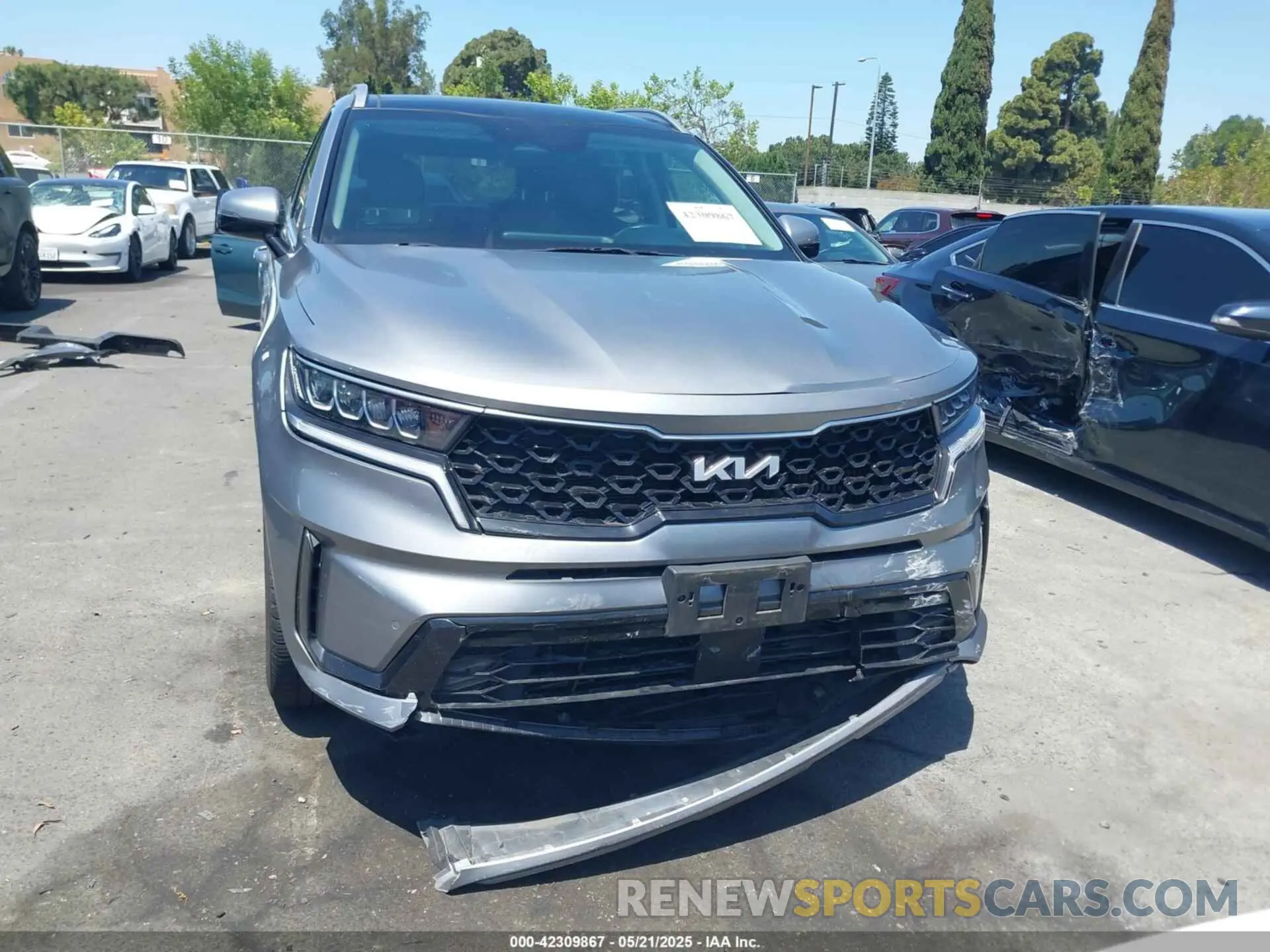 12 Photograph of a damaged car KNDRHDLG3N5117016 KIA SORENTO HYBRID 2022