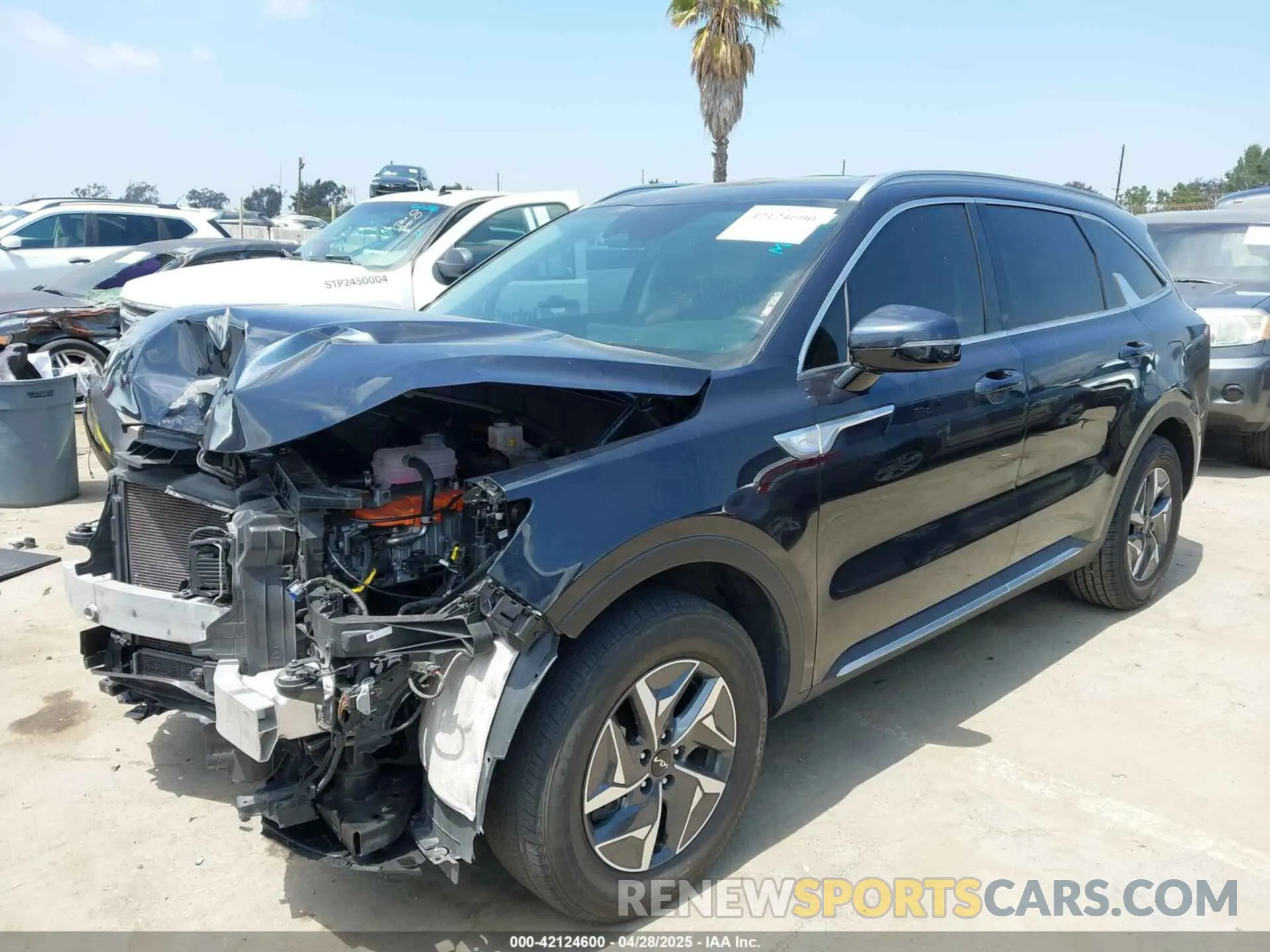 2 Photograph of a damaged car KNDRH4LG4P5142204 KIA SORENTO HYBRID 2023