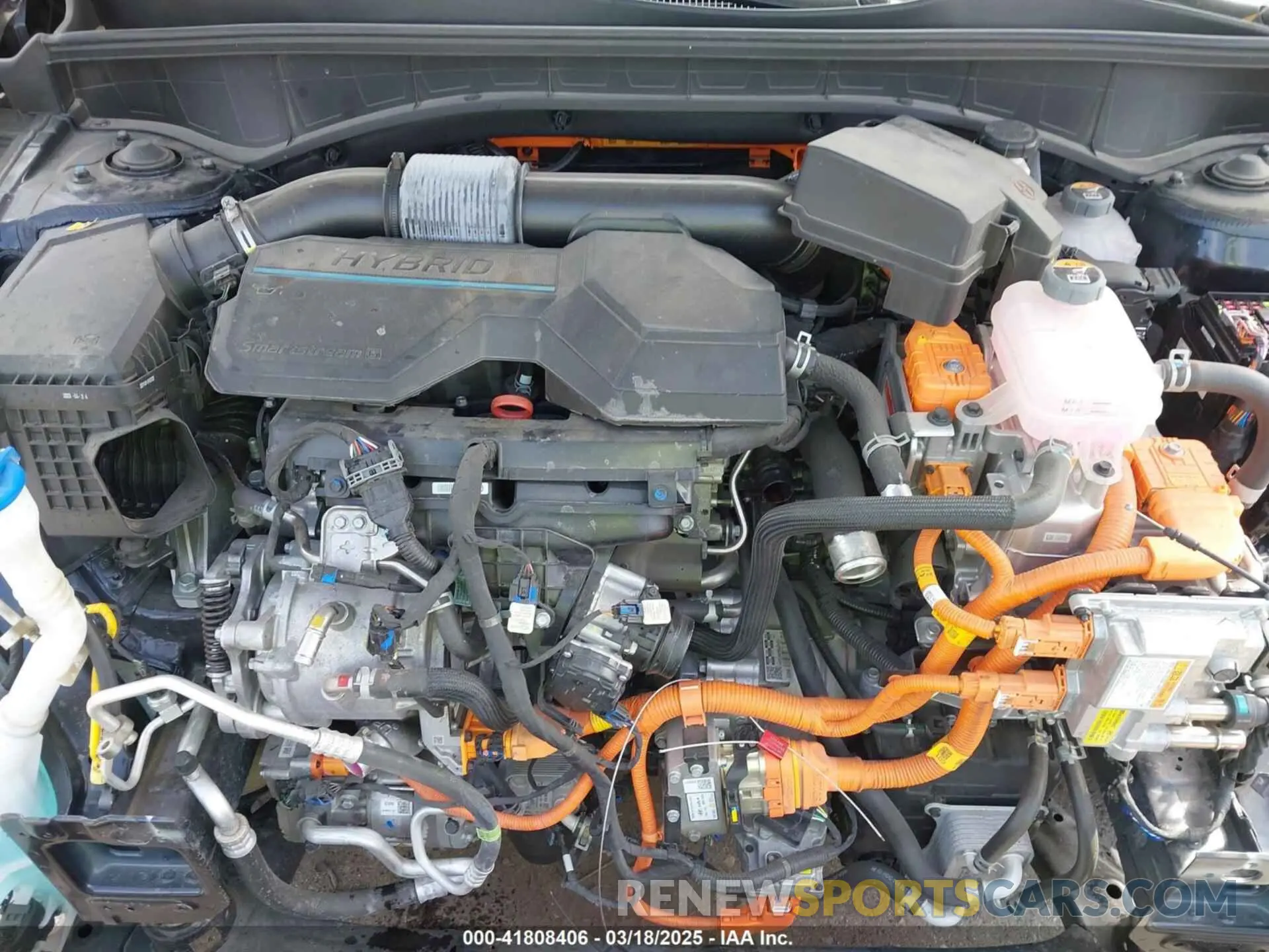 10 Photograph of a damaged car KNDRH4LG6P5197995 KIA SORENTO HYBRID 2023