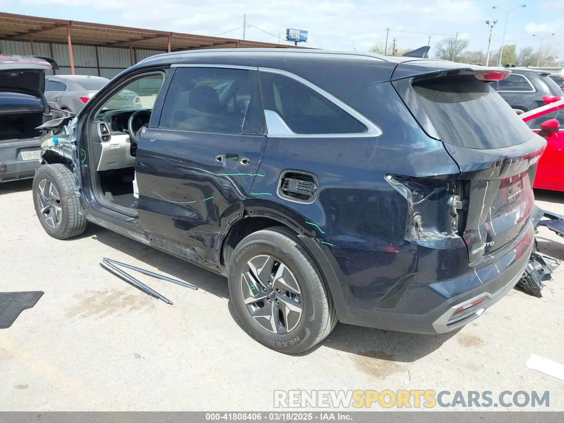 3 Photograph of a damaged car KNDRH4LG6P5197995 KIA SORENTO HYBRID 2023