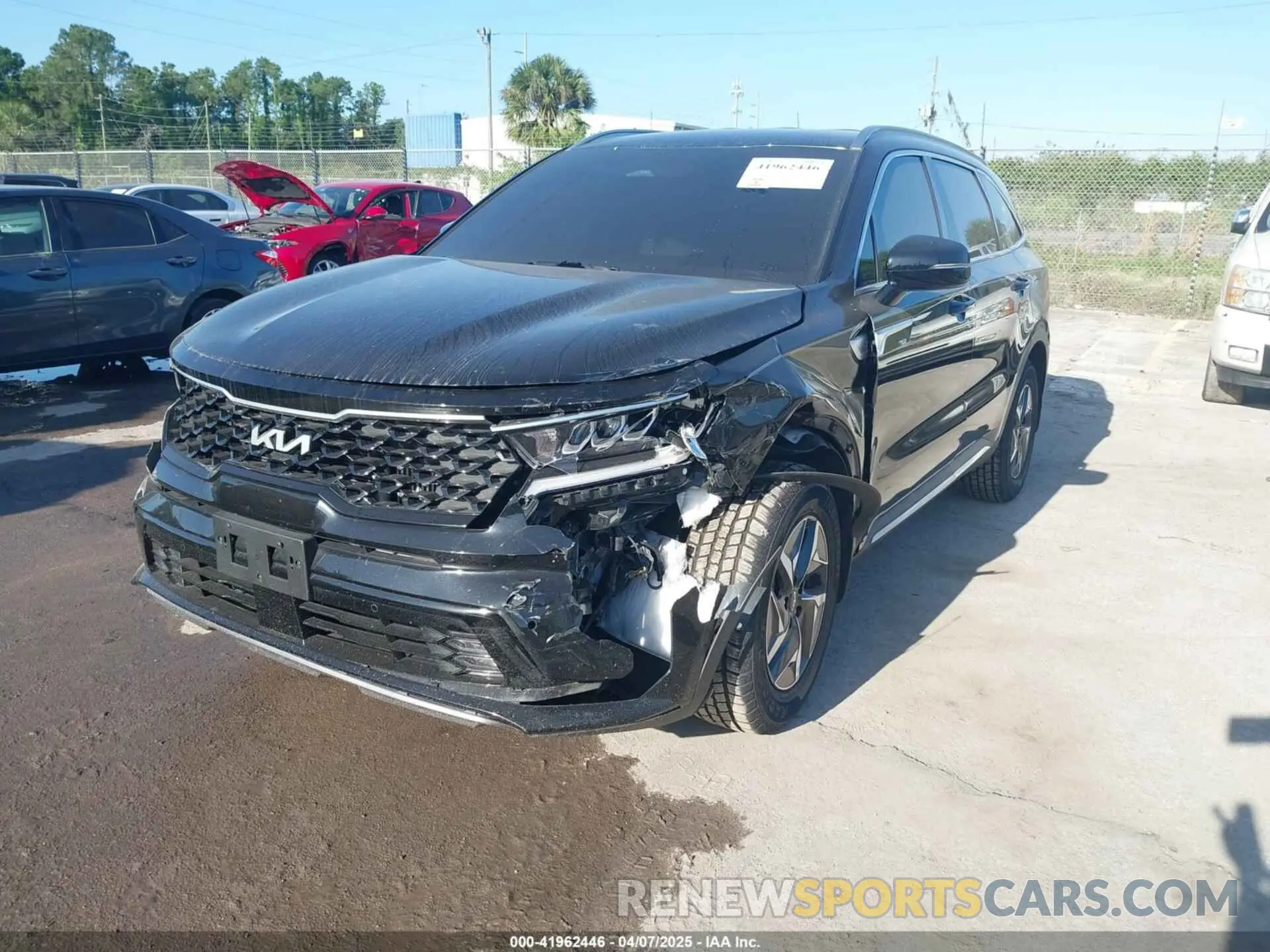 2 Photograph of a damaged car KNDRH4LG9P5172542 KIA SORENTO HYBRID 2023