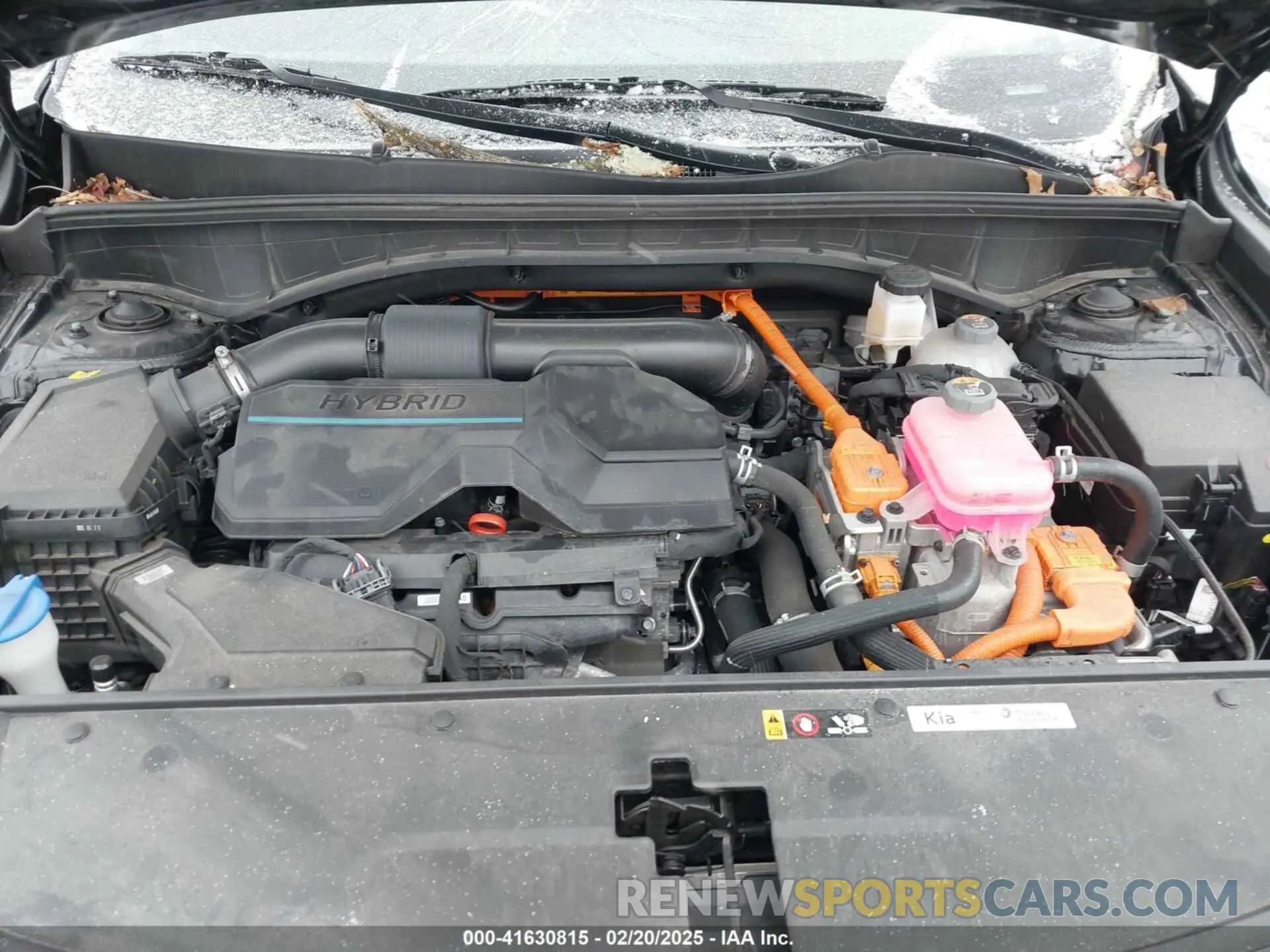 10 Photograph of a damaged car KNDRHDLG6P5206453 KIA SORENTO HYBRID 2023