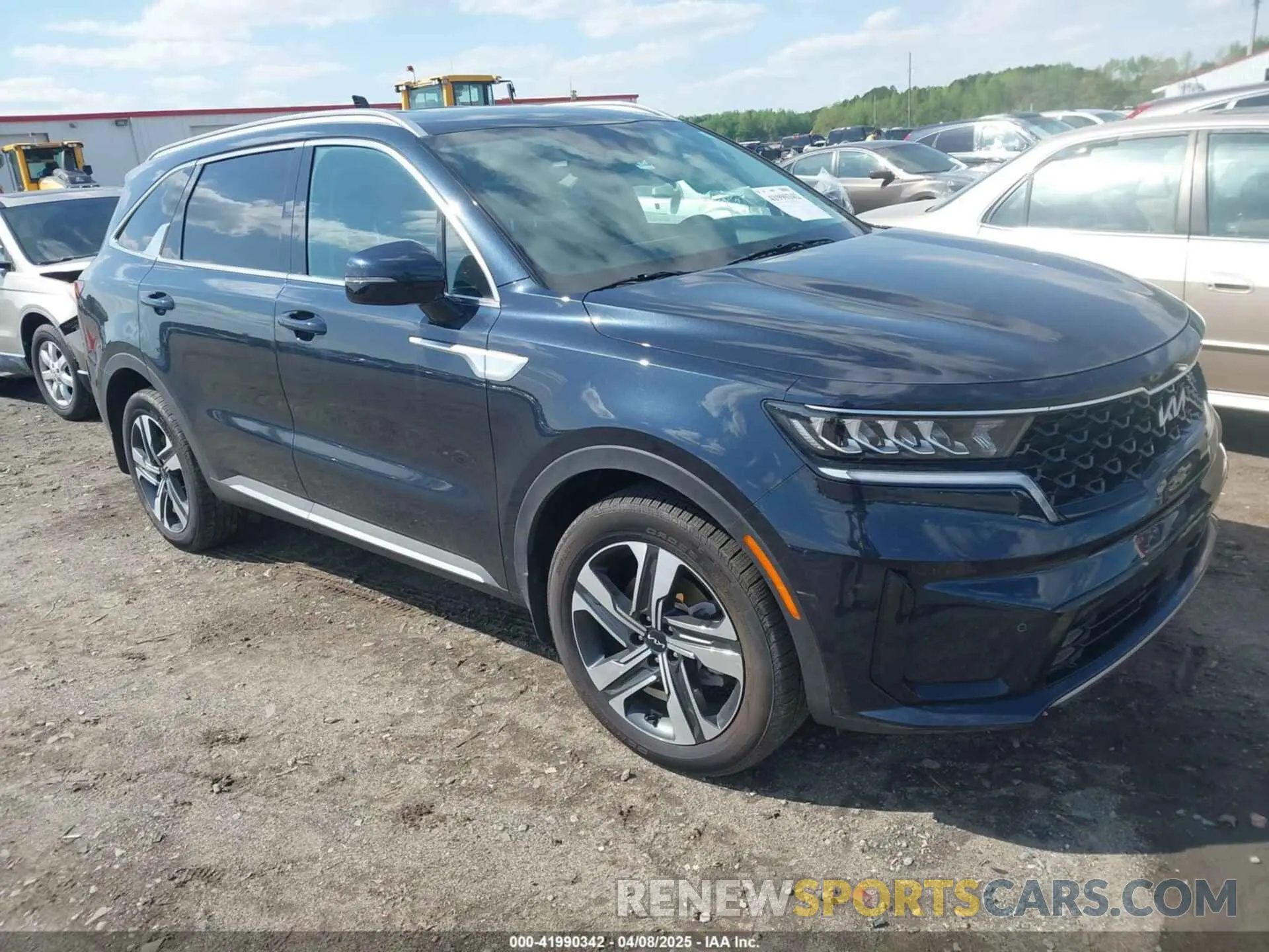 1 Photograph of a damaged car KNDRHDLG0R5248202 KIA SORENTO HYBRID 2024