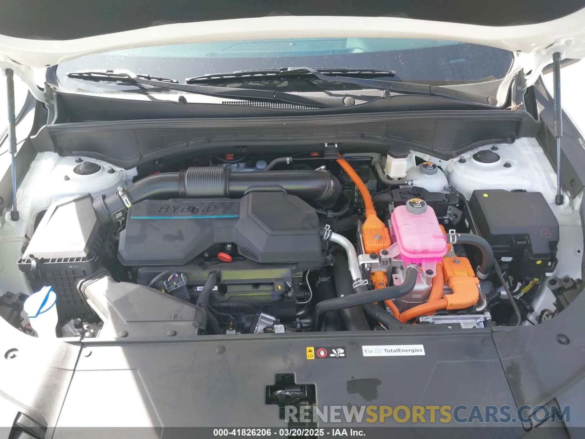 10 Photograph of a damaged car KNDRKDJG2S5352409 KIA SORENTO HYBRID 2025