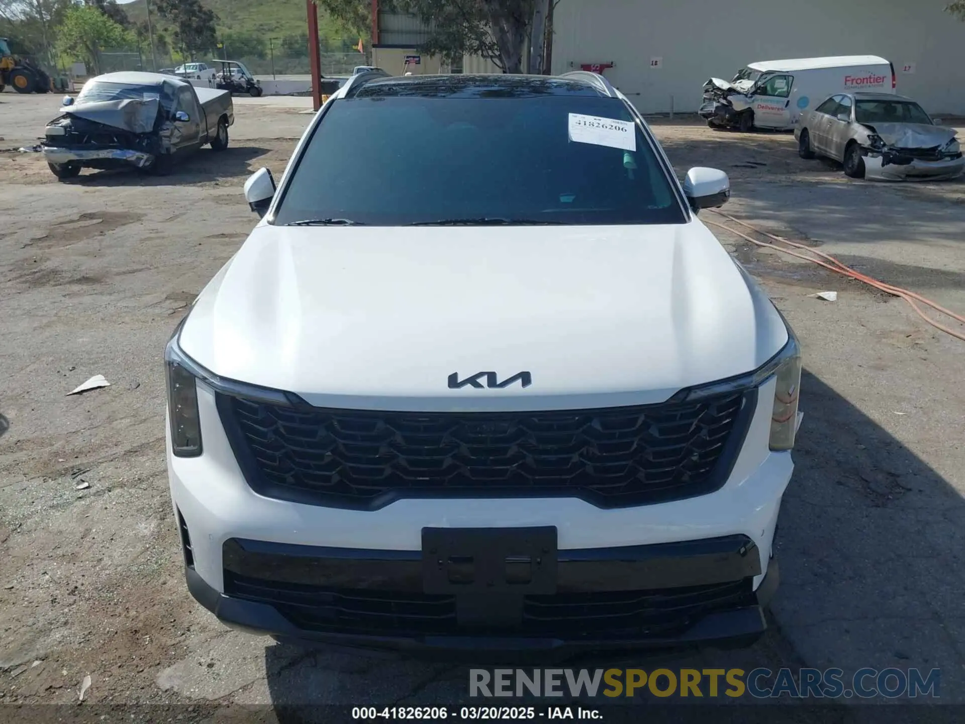 12 Photograph of a damaged car KNDRKDJG2S5352409 KIA SORENTO HYBRID 2025