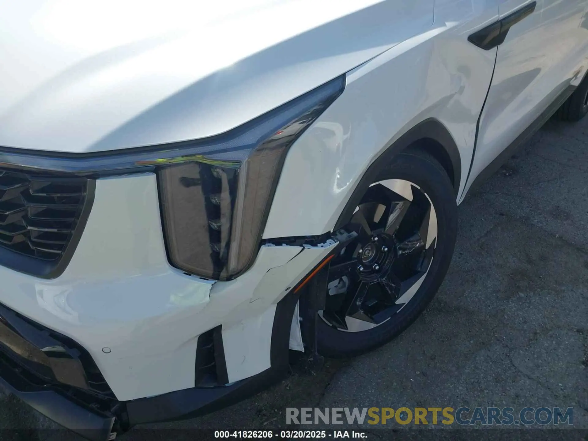 6 Photograph of a damaged car KNDRKDJG2S5352409 KIA SORENTO HYBRID 2025
