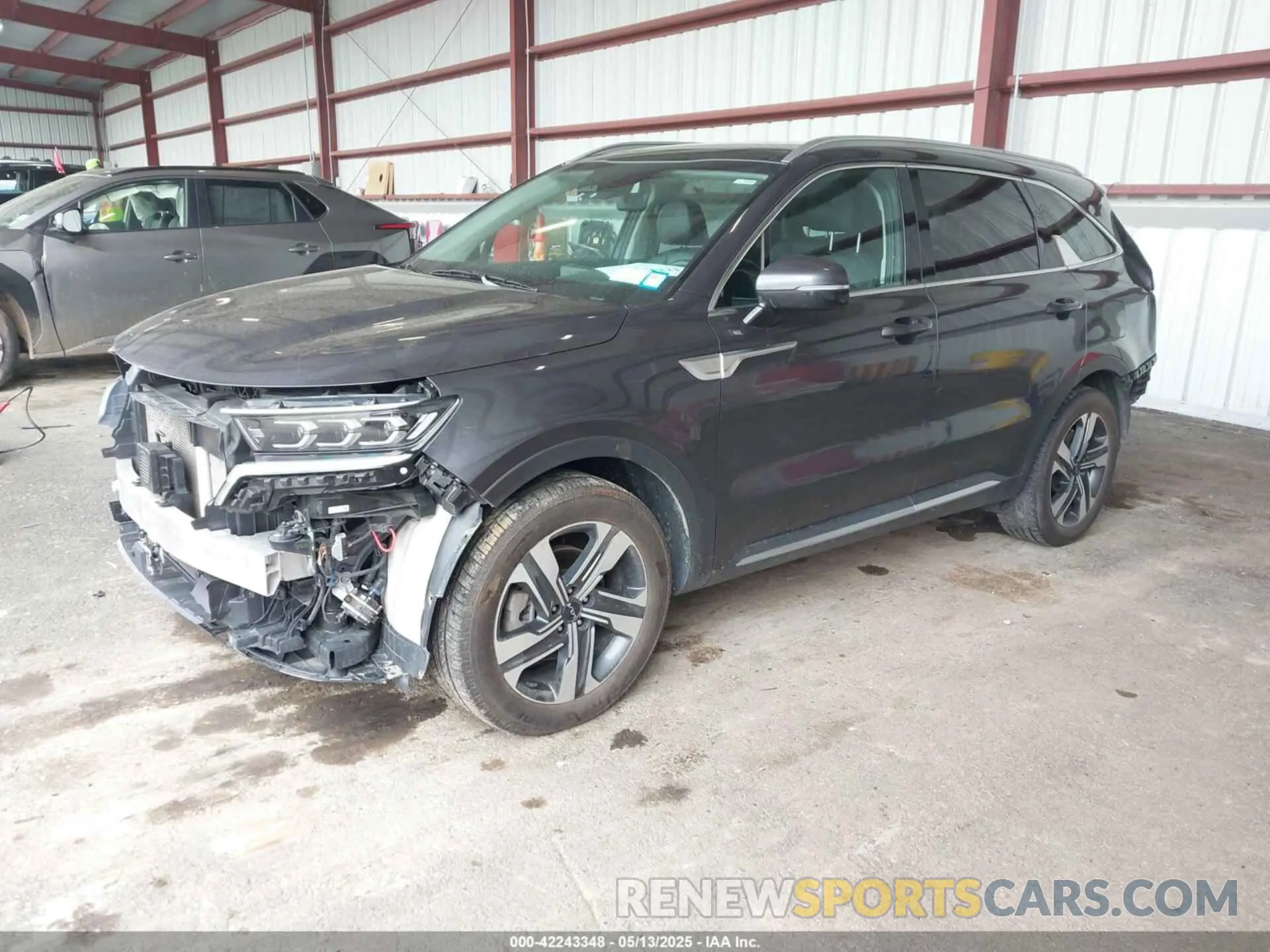 2 Photograph of a damaged car KNDRJDLH7N5119221 KIA SORENTO PLUG-IN HYBRID 2022