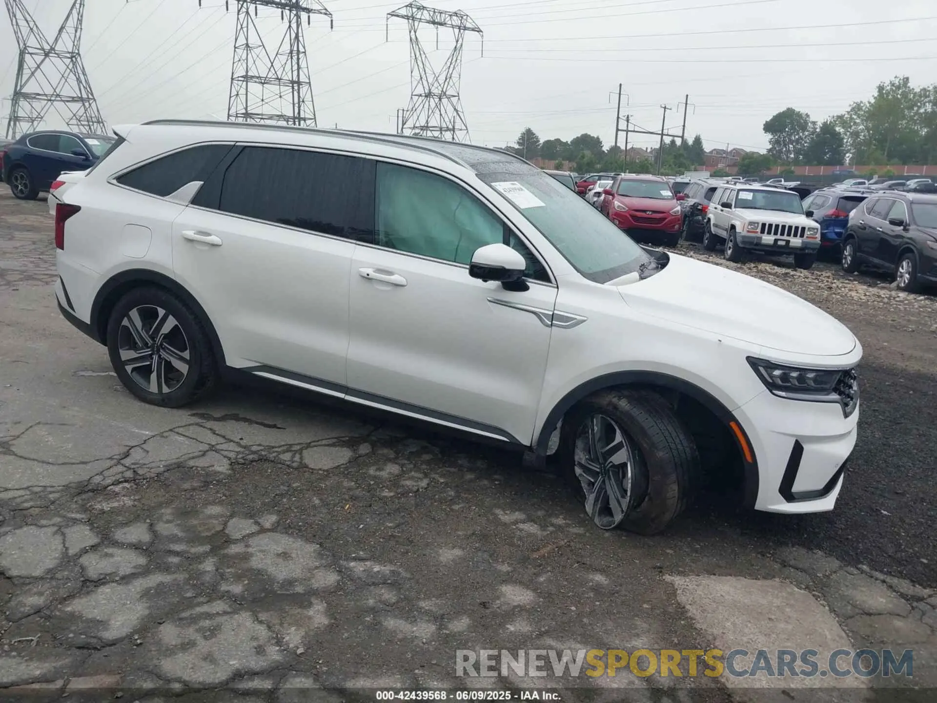 1 Photograph of a damaged car KNDRMDLH9R5235792 KIA SORENTO PLUG-IN HYBRID 2024