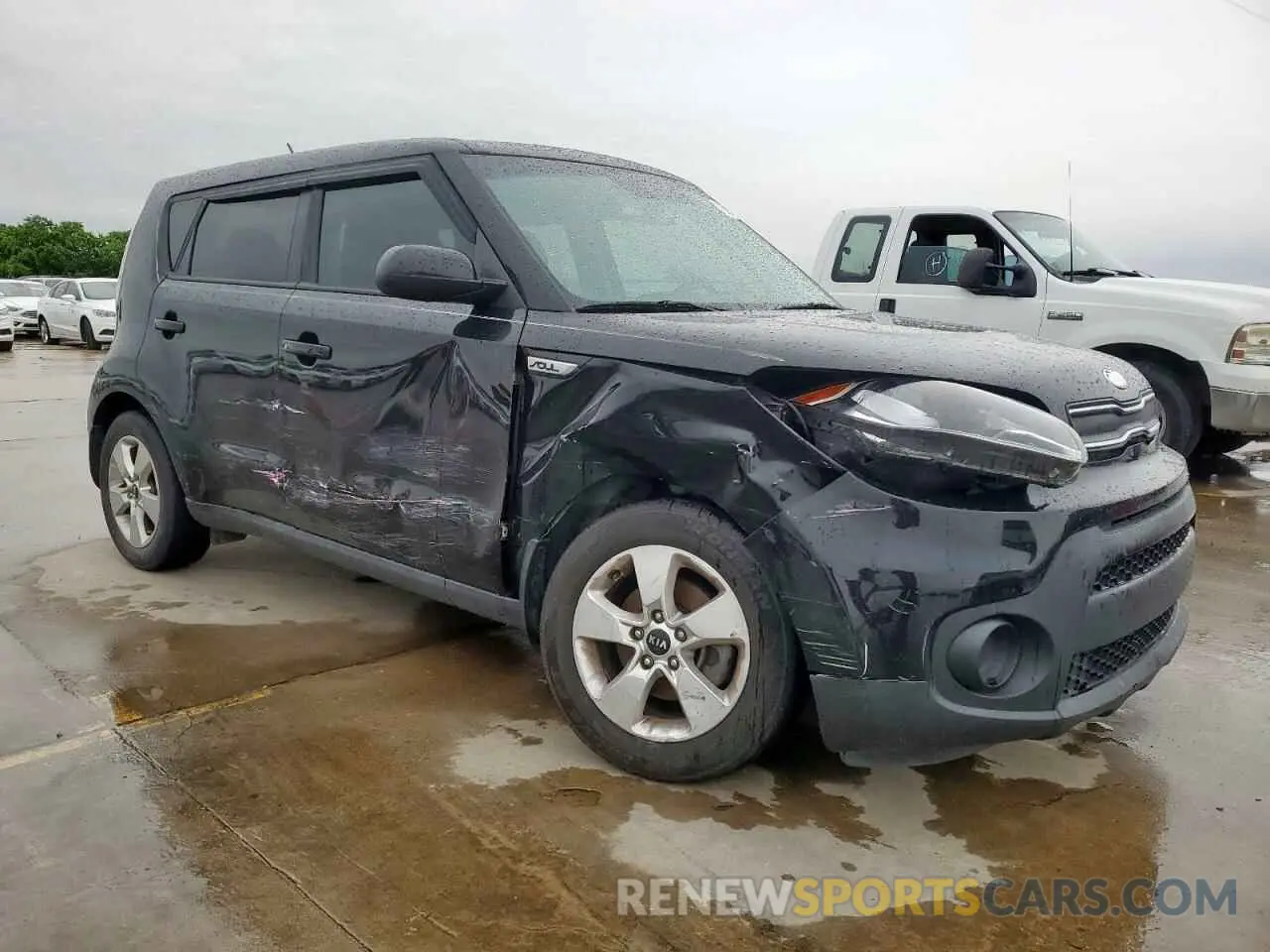 4 Photograph of a damaged car KNDJN2A20K7009356 KIA SOUL 2019