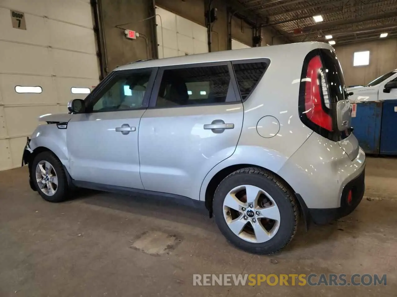 2 Photograph of a damaged car KNDJN2A20K7641046 KIA SOUL 2019