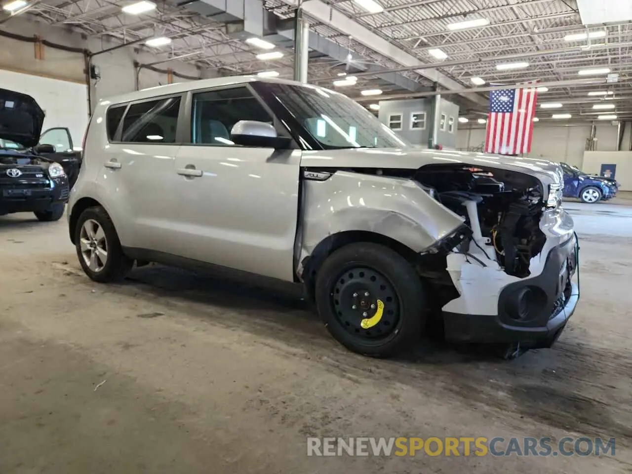 4 Photograph of a damaged car KNDJN2A20K7641046 KIA SOUL 2019