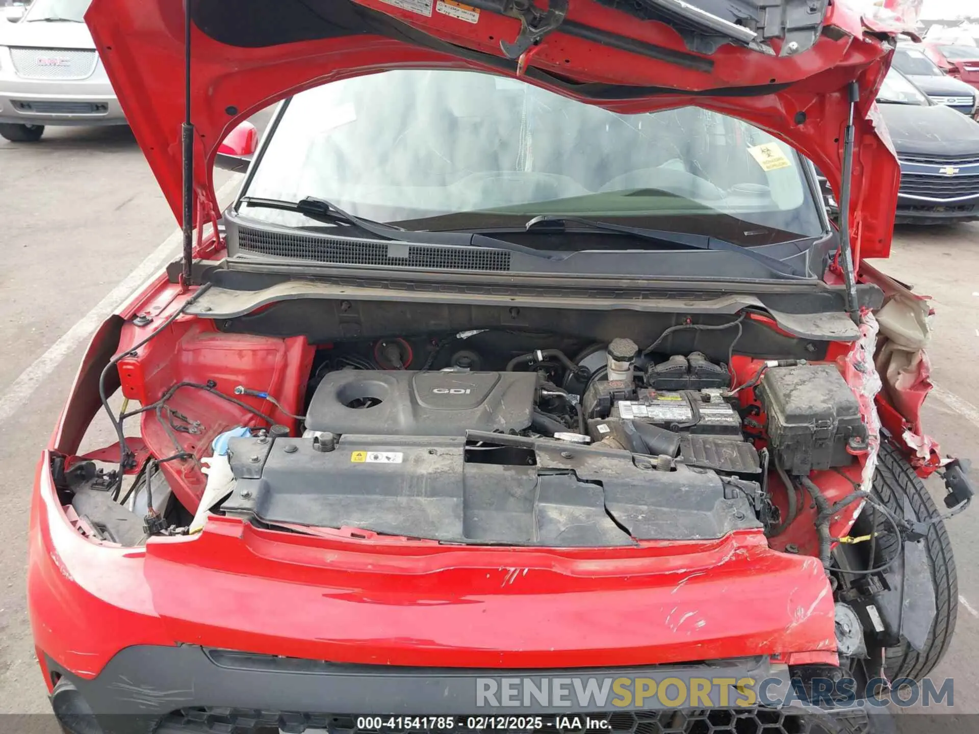 10 Photograph of a damaged car KNDJN2A20K7649583 KIA SOUL 2019