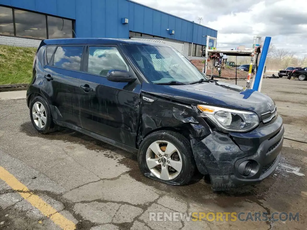 4 Photograph of a damaged car KNDJN2A20K7690151 KIA SOUL 2019