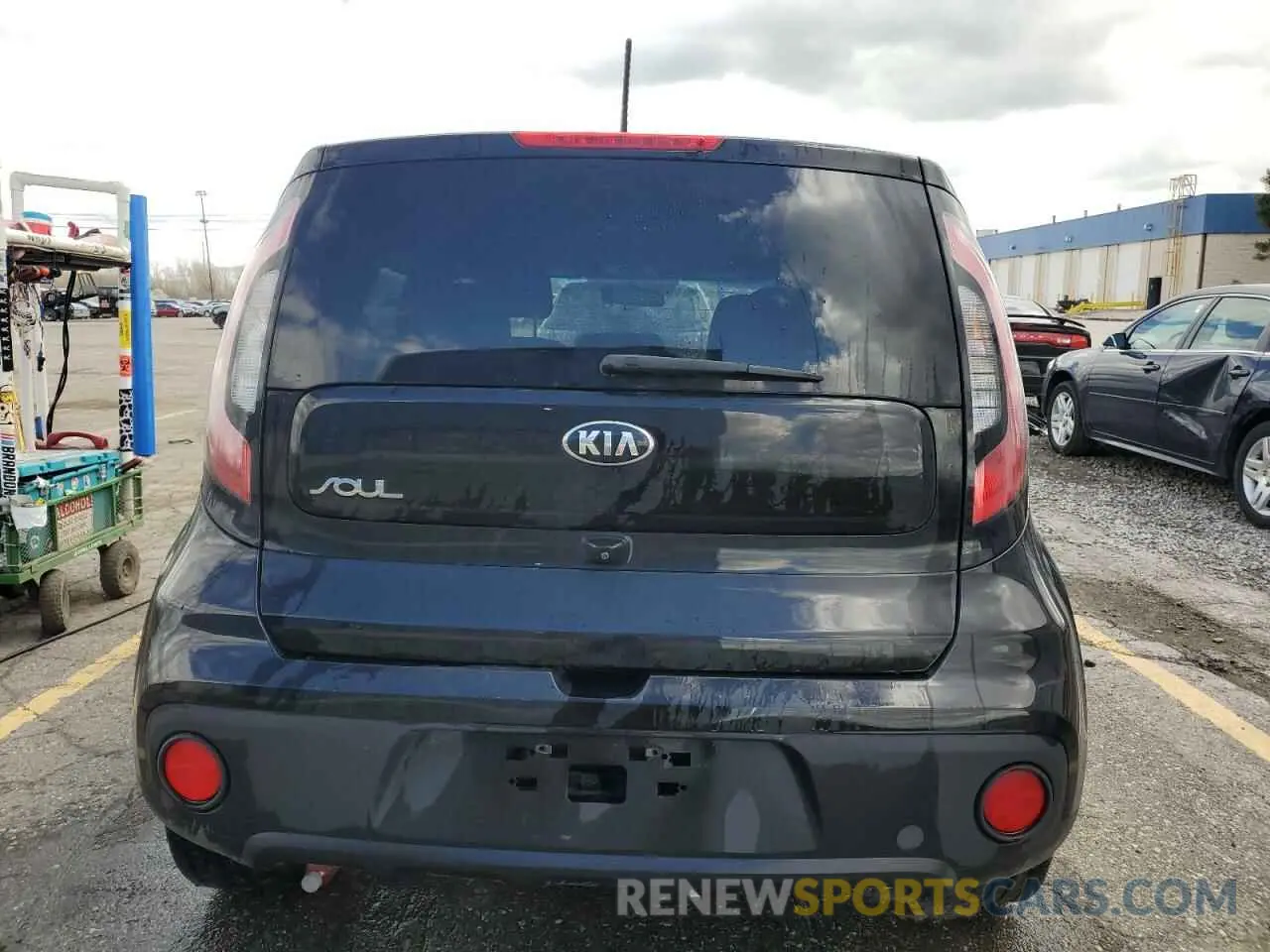 6 Photograph of a damaged car KNDJN2A20K7690151 KIA SOUL 2019