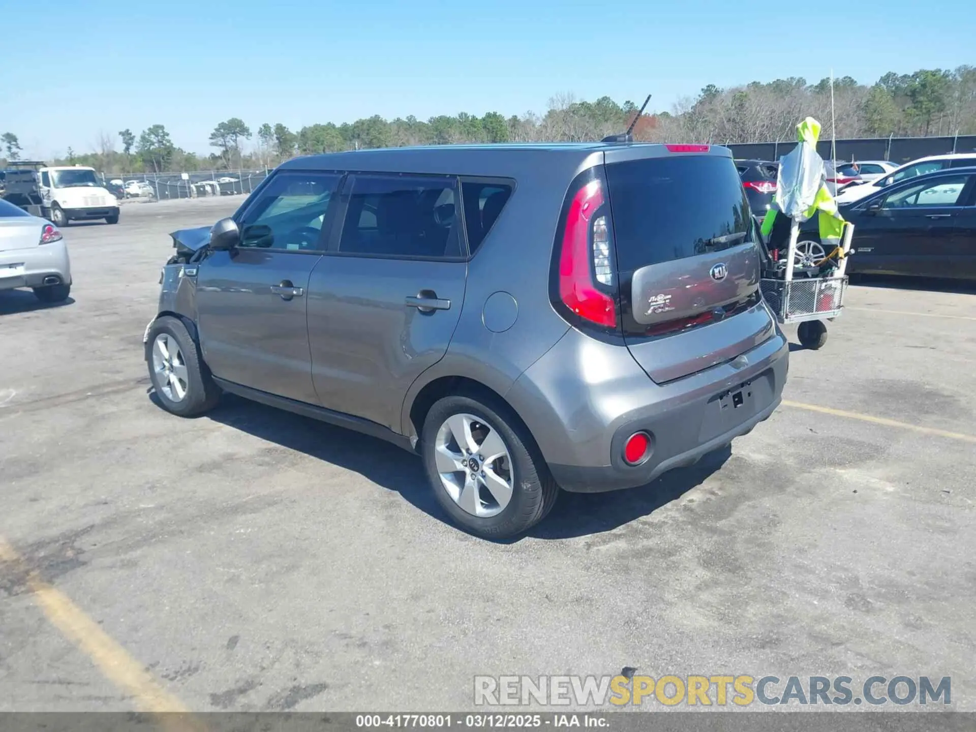 3 Photograph of a damaged car KNDJN2A20K7694992 KIA SOUL 2019